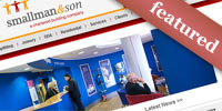 A thumbnail link to our featured project page